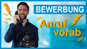 YouTube Verlinkung, IhrBusinesscoach Bewerbung, Anruf vorab